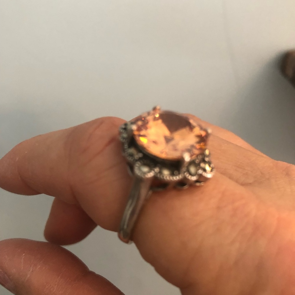 Gorgeous sterling silver rings with gemstones